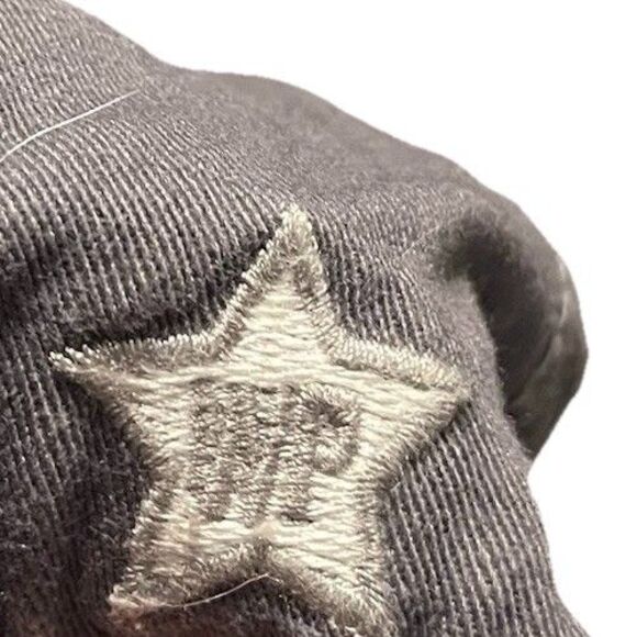 We People Pavilion Lake People Gray Distressed Baseball Hat Cap Adjustable OSFM - Picture 5 of 11